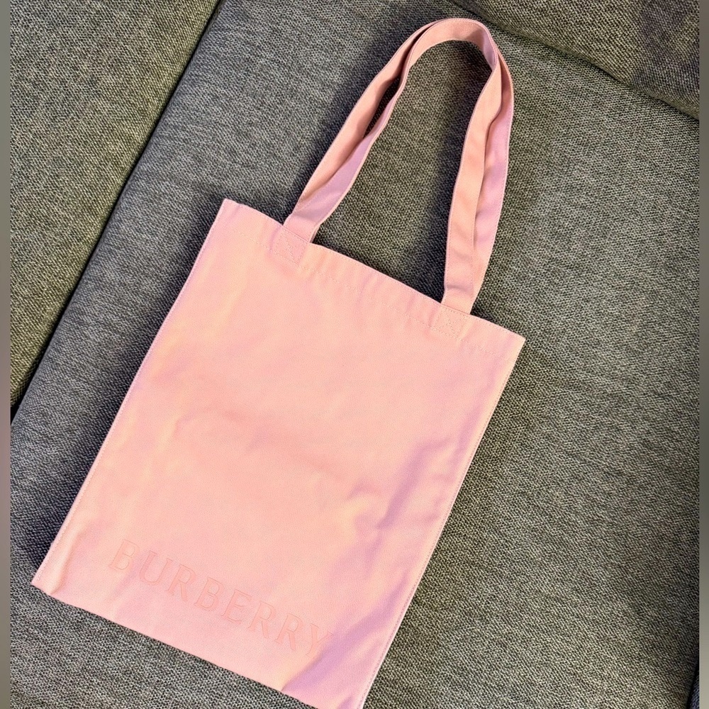 Burberry Fragrance Pink Blush Large Tote New Authentic